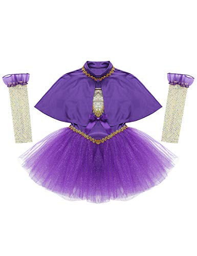 MSemis Vestido Bailarina para Niñas Maillot Danza Ballet Lujoso Disfraz Dominadora Circo Traje Disfraces Gran Showman Ringmaster Fiesta Halloween Navidad Morado 10 Años MSemis Vestido Bailarina para Niñas Maillot Danza Ballet Lujoso Disfraz Dominadora Circo Traje Disfraces Gran Showman Ringmaster Fiesta Halloween Navidad Morado 10 Años