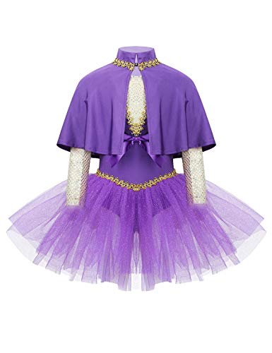 MSemis Vestido Bailarina para Niñas Maillot Danza Ballet Lujoso Disfraz Dominadora Circo Traje Disfraces Gran Showman Ringmaster Fiesta Halloween Navidad Morado 10 Años MSemis Vestido Bailarina para Niñas Maillot Danza Ballet Lujoso Disfraz Dominadora Circo Traje Disfraces Gran Showman Ringmaster Fiesta Halloween Navidad Morado 10 Años