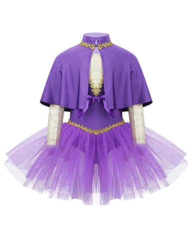 MSemis Vestido de Danza Ballet Niña para Fiesta Navidad Vestido