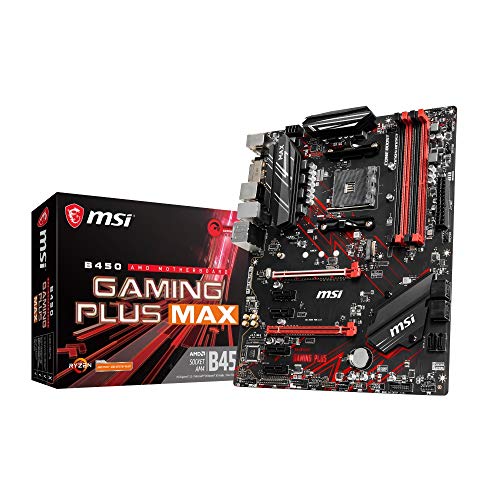 MSI B450 Gaming Plus MAX - Placa Base Performance Gaming (Socket AM4/B450/DDR4/S-ATA 600/ATX)