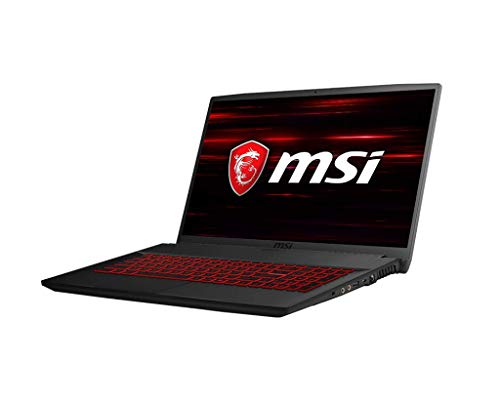 MSI GF75 Thin 9SC-039XES - Ordenador portátil de 17.3" FHD (Intel Core i7-9750H, 16 GB RAM, 512 GB SSD, Nvidia GTX1650-4GB, sin Sistema operativo) - Teclado QWERTY Español