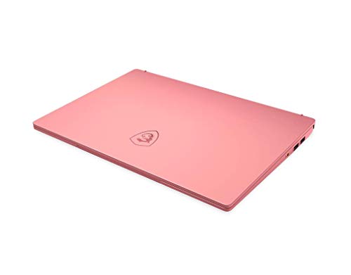 MSI Prestige 14 A10RAS-081ES - Ordenador portátil de 14" FullHD (Intel Core i7-10510U, 16 GB RAM, 1TB SSD, Nvidia MX330-2GB, Windows 10 Home) rosa - Teclado QWERTY Español