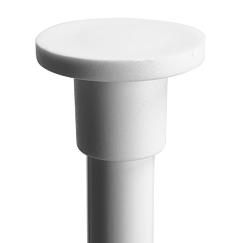 MSV ESTANTERIA DE Ducha DE PLASTICO DE Rincon Auto SOSTENIDA, Metal, Blanco, 8.86x6.3x88.58 Inches MSV ESTANTERIA DE Ducha DE PLASTICO DE Rincon Auto SOSTENIDA, Metal, Blanco, 8.86x6.3x88.58 Inches