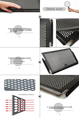 MT07 Rejillas frontales de radiador Guarda protectora Radiator Guard para Yamaha mt-07 MT 07 2013 2014 2015 2016 2017