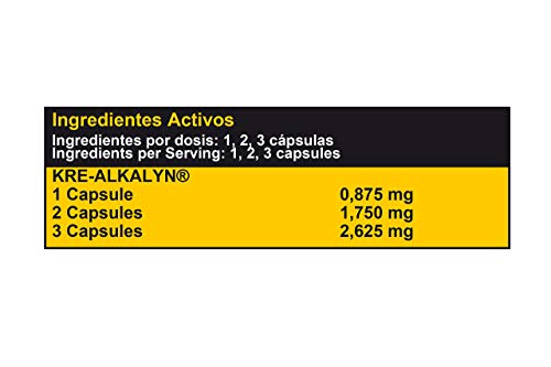 MTX nutrition KREALYN 240 capsulas - La Creatina Alcalina pH´12 KRE-ALKALYN incrementa la fosfocreatina, favorece la fuerza, potencia muscular, y la amortiguación de acidosis (retrasa la fatiga). MTX nutrition KREALYN 240 capsulas - La Creatina Alcalina pH´12 KRE-ALKALYN incrementa la fosfocreatina, favorece la fuerza, potencia muscular, y la amortiguación de acidosis (retrasa la fatiga).
