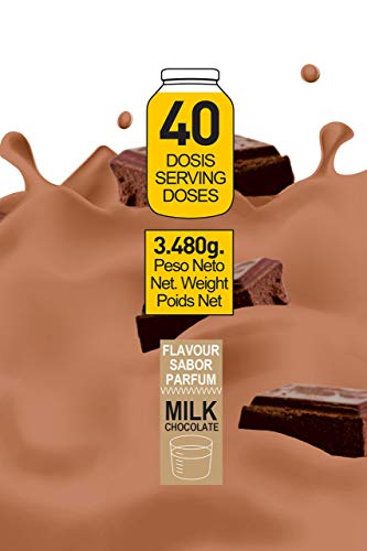 MTX nutrition MuscleGAINER -Genetor- [3,5 kg] Chocolate -ALL in ONE con proteínas de suero, carbohidratos avanzados y efectivos sustratos para ganancia de fuerza, hipertrofia y calidad muscular.