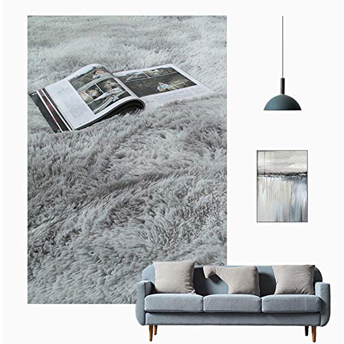 Muchas Alfombras 130x230cm, Alfombra De Salón, Lavable a máquina Acogedor, Adecuado para salón Dormitorio baño sofá Silla cojín/Gris Muchas Alfombras 130x230cm, Alfombra De Salón, Lavable a máquina Acogedor, Adecuado para salón Dormitorio baño sofá Silla cojín/Gris