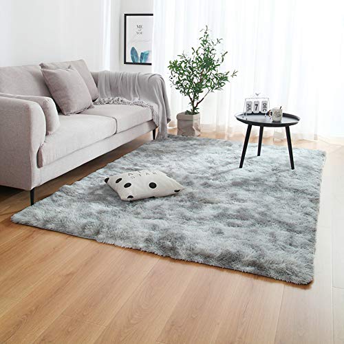 Muchas Alfombras 130x230cm, Alfombra De Salón, Lavable a máquina Acogedor, Adecuado para salón Dormitorio baño sofá Silla cojín/Gris Muchas Alfombras 130x230cm, Alfombra De Salón, Lavable a máquina Acogedor, Adecuado para salón Dormitorio baño sofá Silla cojín/Gris
