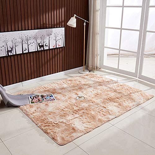 Muchas Alfombras de habitacion 200x260cm, Alfombra De Salón Económica, Lavable a máquina Duradero, Adecuado para salón Dormitorio baño sofá Silla cojín/Caqui