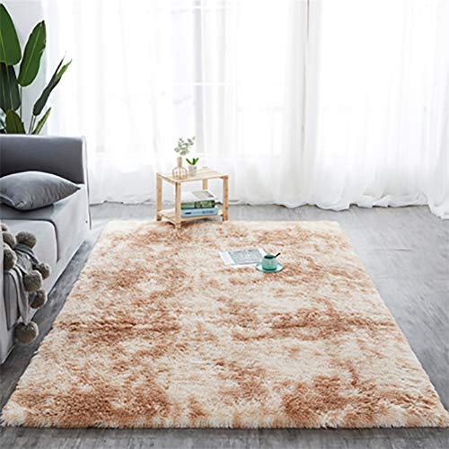 Muchas Alfombras de habitacion 200x260cm, Alfombra De Salón Económica, Lavable a máquina Duradero, Adecuado para salón Dormitorio baño sofá Silla cojín/Caqui