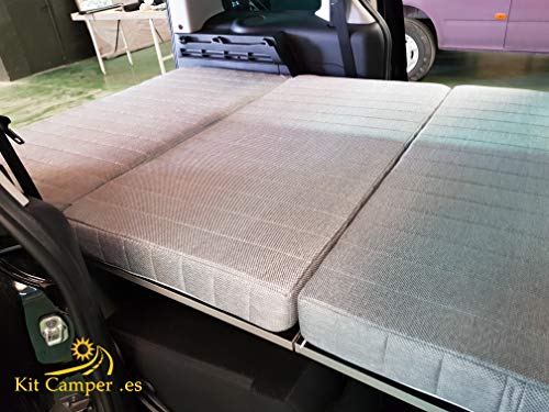 Mueble Kit Camper con colchón para Berlingo, Partner (negro) Mueble Kit Camper con colchón para Berlingo, Partner (negro)