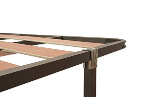 MUEBLIX.COM | Somier Eco para Cama 90 x 190 cm | Somier con 4 Patas | Láminas Madera de Chopo de 17 cm y Estructura de Tubos de Acero | Útil para Camas Nido o Camas Individuales