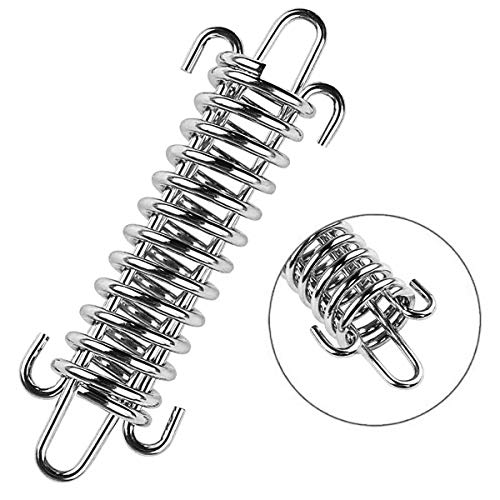 Muelle Tensor Resortes de Tensión - 4 Piezas Muelle Traccion de Accesorios de Cromo para Tiendas de Campaña Accesorios de Camping Accesorios de Montaje Seguro para Toldos de Camping. Muelle Tensor Resortes de Tensión - 4 Piezas Muelle Traccion de Accesorios de Cromo para Tiendas de Campaña Accesorios de Camping Accesorios de Montaje Seguro para Toldos de Camping.