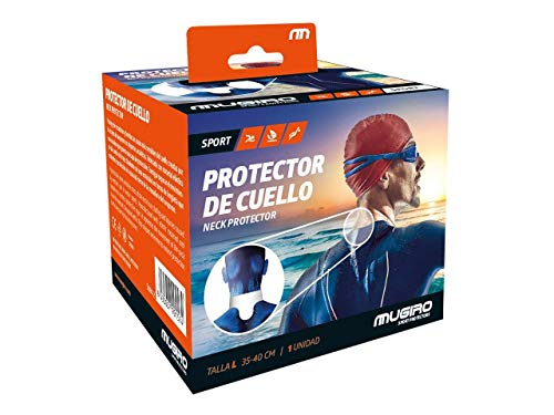 Mugiro Protector de Cuello Trajes de Neopreno - Naranja - Talla S 30-35 cm