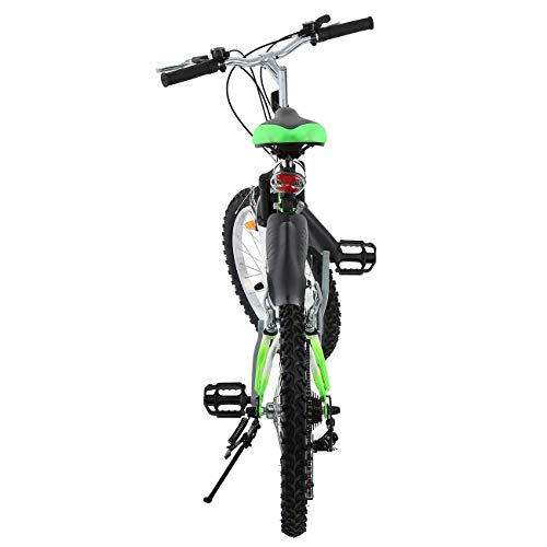 MuGuang Bicicleta de Montaña 20 Pulgadas Bicicleta Infantil 21 Speed Come with 500cc Kettle para Niños de 7 a 12 Años(Verde) MuGuang Bicicleta de Montaña 20 Pulgadas Bicicleta Infantil 21 Speed Come with 500cc Kettle para Niños de 7 a 12 Años(Verde)