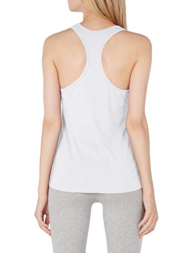 Mujer Camiseta de Tirantes Básica Deporte de Gimnasio Sueltas Formación Ejecutar Camiseta sin Mangas, M, Negro + Blanco + Rojo