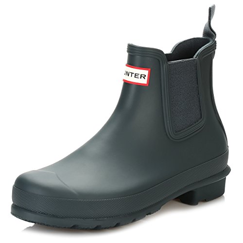 Mujer Hunter Original Chelsea Invierno Lluvia Nieve Botas De Goma Botas - Negro - 35/36