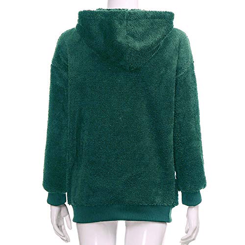 Mujer Sudadera Caliente y Esponjoso Tops Chaqueta Suéter Abrigo Jersey Mujer Otoño-Invierno Talla Grande Hoodie Sudadera con Capucha riou Mujer Sudadera Caliente y Esponjoso Tops Chaqueta Suéter Abrigo Jersey Mujer Otoño-Invierno Talla Grande Hoodie Sudadera con Capucha riou