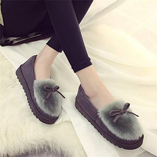 Mujer Zapatillas de Estar Invierno casa Cerradas Calienta con Comodidad Pantuflas Mujer Zapatillas de Estar Invierno casa Cerradas Calienta con Comodidad Pantuflas