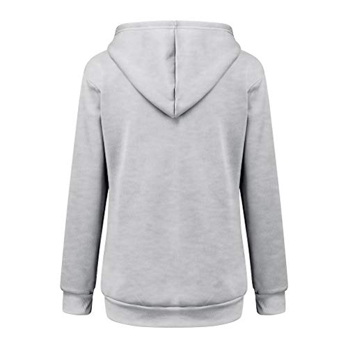 Mujeres Sudadera Portador de Mascotas Sudadera Canguro con Capucha Niña Jersey Bolsillo Funcional de Gato Ropa Tumblr Adolescente Chica Streetwear HULKY(Gris,XL) Mujeres Sudadera Portador de Mascotas Sudadera Canguro con Capucha Niña Jersey Bolsillo Funcional de Gato Ropa Tumblr Adolescente Chica Streetwear HULKY(Gris,XL)