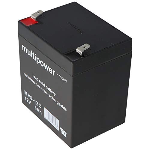 Multipower Blei Gel Akku 12V 5Ah/12 V 5 Ah Zyklenfest Zyklen fest Multipower Blei Gel Akku 12V 5Ah/12 V 5 Ah Zyklenfest Zyklen fest