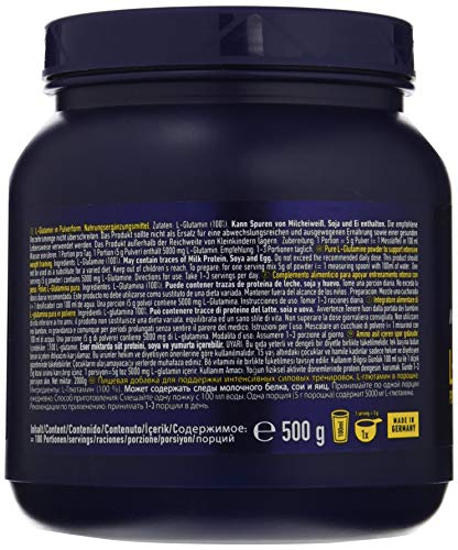 Multipower - L-Glutamine Powder 500 gr, color 0