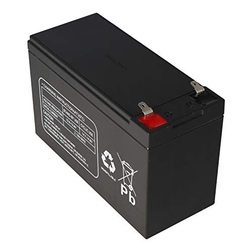 Multipower MP7.2-12 PB - Batería de plomo y fibra de plomo (12 V, 12 V, 7,2 Ah, 7200 mAh, tecnología AGM, autorización VDS)