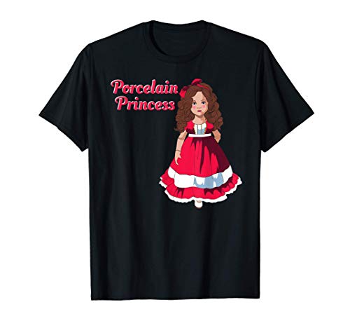 MuƱecas de porcelana Bisque China Antique Dol Camiseta MuƱecas de porcelana Bisque China Antique Dol Camiseta