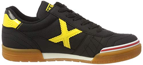 Munich Gresca Kid 02 S, Zapatillas de Deporte Hombre, Negro (Negro/Amarillo 606), 37 EU