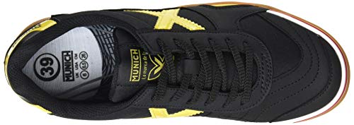Munich Gresca, Zapatillas de fútbol Unisex Adulto, Negro, 40 EU Munich Gresca, Zapatillas de fútbol Unisex Adulto, Negro, 40 EU