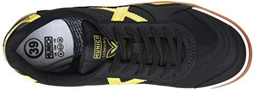 Munich Gresca, Zapatillas de fútbol Unisex Adulto, Negro, 40 EU