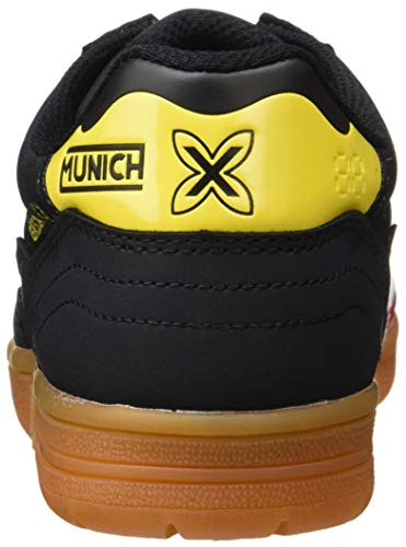 Munich Gresca, Zapatillas de fútbol Unisex Adulto, Negro, 40 EU