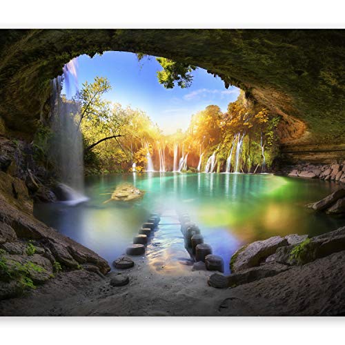 murando Fotomurales Paisaje Cueva 300x210 cm XXL Papel pintado tejido no tejido Decoración de Pared decorativos Murales moderna de Diseno Fotográfico Cascada Naturaleza c-A-0127-a-a murando Fotomurales Paisaje Cueva 300x210 cm XXL Papel pintado tejido no tejido Decoración de Pared decorativos Murales moderna de Diseno Fotográfico Cascada Naturaleza c-A-0127-a-a