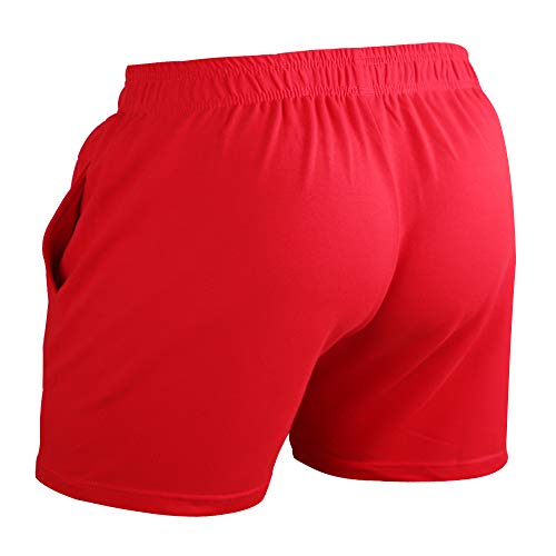 Muscle Alive Hombres Culturismo Gimnasio Rutina de Ejercicio Pantalones Cortos Terry Algodón Muscle Alive Hombres Culturismo Gimnasio Rutina de Ejercicio Pantalones Cortos Terry Algodón