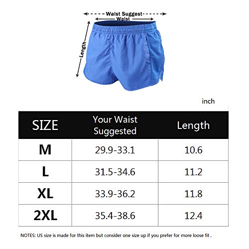 Muscle Alive Hombres Deportes Running 1" Élite División Corriendo Pantalones Cortos con Lado Malla Panel Rápido Seco Shorts Muscle Alive Hombres Deportes Running 1" Élite División Corriendo Pantalones Cortos con Lado Malla Panel Rápido Seco Shorts