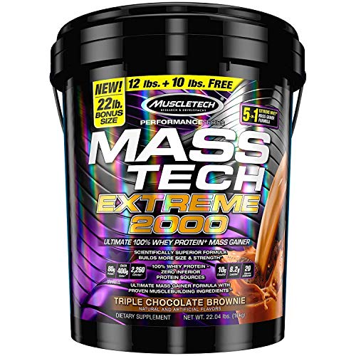 Muscletech Performance Series Mass Tech Extreme 2000 Triple Chocolate Brownie - 9979 gr