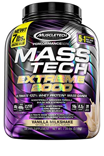 Muscletech Performance Series Mass Tech Extreme 2000 Vanilla Milkshake - 3175 gr