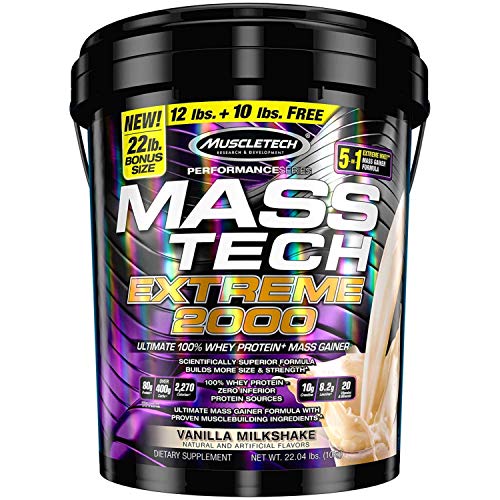 Muscletech Performance Series Mass Tech Extreme 2000 Vanilla Milkshake - 9979 gr