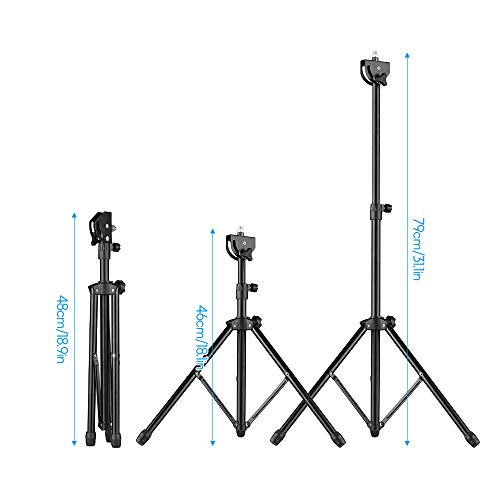 Muslady Drum Pad Soporte Metálico Tornillo de 8 mm Conector 46cm-79cm Altura Ajustable para 8-10 Pulgadas Pad de Práctica de Batería con Bolsa de Transporte Muslady Drum Pad Soporte Metálico Tornillo de 8 mm Conector 46cm-79cm Altura Ajustable para 8-10 Pulgadas Pad de Práctica de Batería con Bolsa de Transporte
