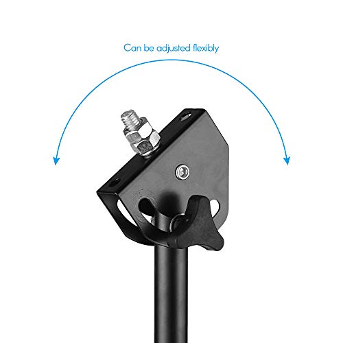 Muslady Drum Pad Soporte Metálico Tornillo de 8 mm Conector 46cm-79cm Altura Ajustable para 8-10 Pulgadas Pad de Práctica de Batería con Bolsa de Transporte Muslady Drum Pad Soporte Metálico Tornillo de 8 mm Conector 46cm-79cm Altura Ajustable para 8-10 Pulgadas Pad de Práctica de Batería con Bolsa de Transporte