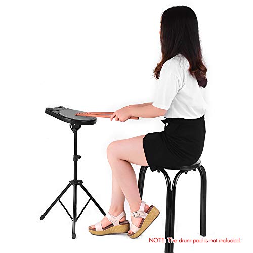 Muslady Drum Pad Soporte Metálico Tornillo de 8 mm Conector 46cm-79cm Altura Ajustable para 8-10 Pulgadas Pad de Práctica de Batería con Bolsa de Transporte Muslady Drum Pad Soporte Metálico Tornillo de 8 mm Conector 46cm-79cm Altura Ajustable para 8-10 Pulgadas Pad de Práctica de Batería con Bolsa de Transporte