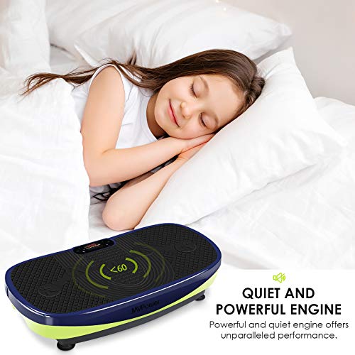 MVPower Profi 3D Plataforma Vibratoria Curved Slim, Plataforma Vibración con Pantalla LCD, Altavoz con Bluetooth | 5 Programas de Entrenamiento, Nivel 120 | Cargables Hasta 220 kg MVPower Profi 3D Plataforma Vibratoria Curved Slim, Plataforma Vibración con Pantalla LCD, Altavoz con Bluetooth | 5 Programas de Entrenamiento, Nivel 120 | Cargables Hasta 220 kg