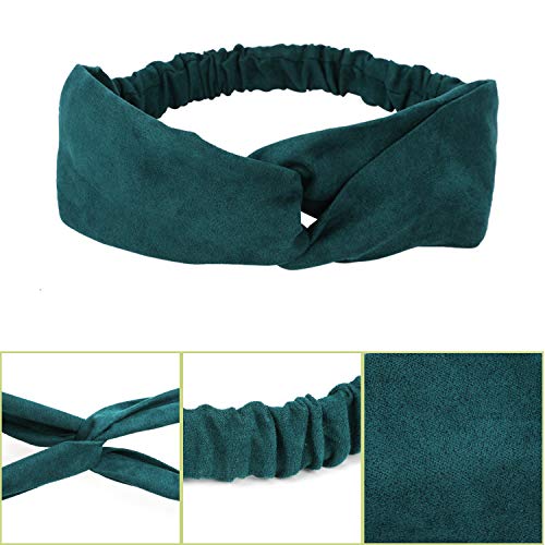 MWOOT Diademas para Mujer Adultas, 6 piezas Banda para Cabello Accesorios para Pelo elÔsticas de color sólido MWOOT Diademas para Mujer Adultas, 6 piezas Banda para Cabello Accesorios para Pelo elÔsticas de color sólido