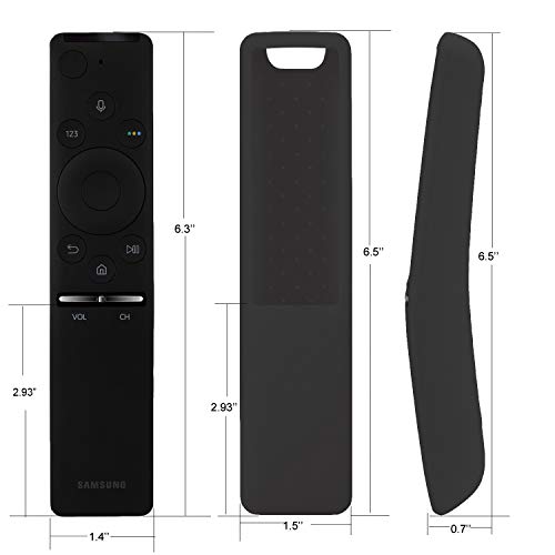 MWOOT Funda Compatible con Mando de Samsung 4K UHD Smart TV (Mando de Smart TV Samsung BN59-01241A BN59-01242A BN59-01292A), Negro Silicona Carcasas MWOOT Funda Compatible con Mando de Samsung 4K UHD Smart TV (Mando de Smart TV Samsung BN59-01241A BN59-01242A BN59-01292A), Negro Silicona Carcasas