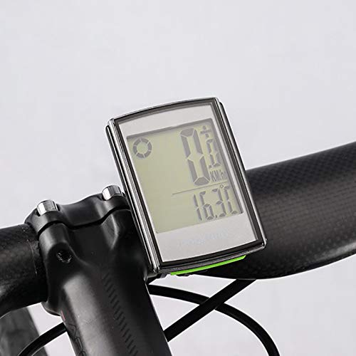 MXBIN BC18 2.2in Bicicleta inalámbrica Bicicleta computadora Impermeable LCD Ciclismo velocímetro cuentakilómetros Herramienta de reparación de Piezas de Accesorios