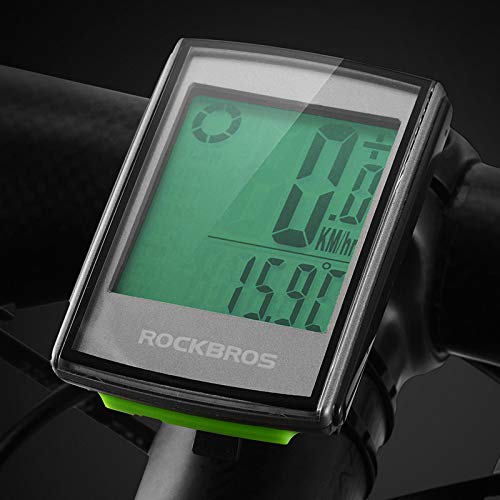 MXBIN BC18 2.2in Bicicleta inalámbrica Bicicleta computadora Impermeable LCD Ciclismo velocímetro cuentakilómetros Herramienta de reparación de Piezas de Accesorios