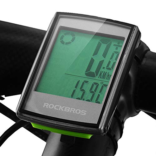 MXBIN BC18 2.2in Bicicleta inalámbrica Bicicleta computadora Impermeable LCD Ciclismo velocímetro cuentakilómetros Herramienta de reparación de Piezas de Accesorios