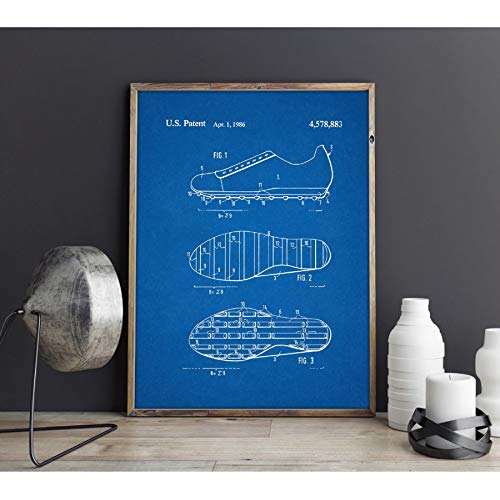 MXIBUN Cartel e Impresiones Zapatos de Curling Blueprint Curling Deportes Arte de la Pared Imágenes Lienzo Pintura Regalo sin Marco 50 * 70 cm MXIBUN Cartel e Impresiones Zapatos de Curling Blueprint Curling Deportes Arte de la Pared Imágenes Lienzo Pintura Regalo sin Marco 50 * 70 cm