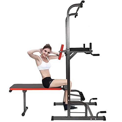 MXXDB Cintura Multifuncional Músculo Abdominal Herramienta de Entrenamiento físico Estación de inmersión de Entrenamiento Banco para Sentarse Ajuste de Altura 71in-90in Gimnasio en casa Pull Up MXXDB Cintura Multifuncional Músculo Abdominal Herramienta de Entrenamiento físico Estación de inmersión de Entrenamiento Banco para Sentarse Ajuste de Altura 71in-90in Gimnasio en casa Pull Up