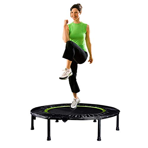 MXXQQ Cama Que rebota de la Aptitud del trampolín Interior Uso doméstico Cama de Salto Plegable Interior Entrenamiento